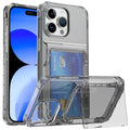 Clear Black / iPhone 16 Pro Max Card Holder iPhone Case