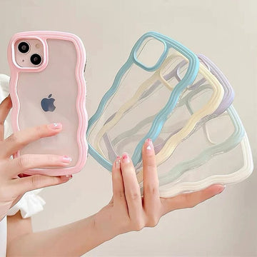 Vogueen Soft Wavy Lines iPhone Case