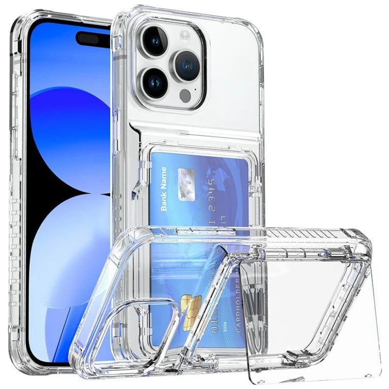 Clear / iPhone 16 Pro Max Card Holder iPhone Case