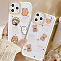 Vogueen Cartoon Panda iPhone Case