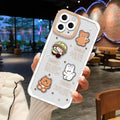 Vogueen Cartoon Panda iPhone Case