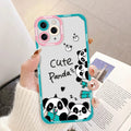 Vogueen 10 / For iPhone 13 Cartoon Panda iPhone Case