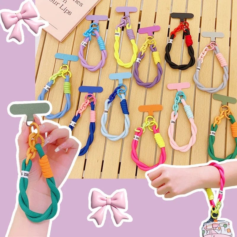 Vogueen Cute Phone Short Wrist Strap