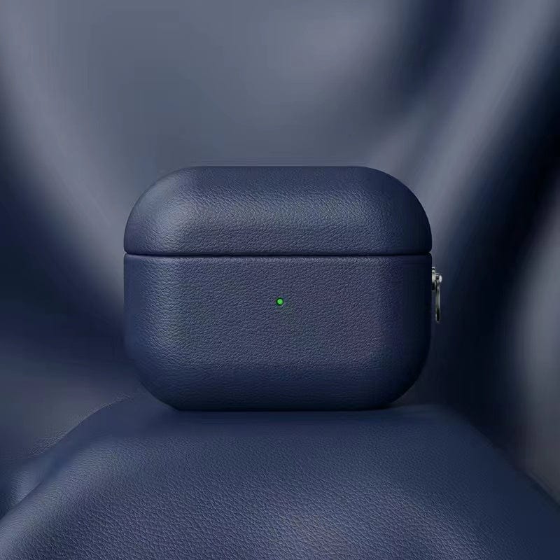 Vogueen Airpods 2 / Dark Blue AirPods Leather Case