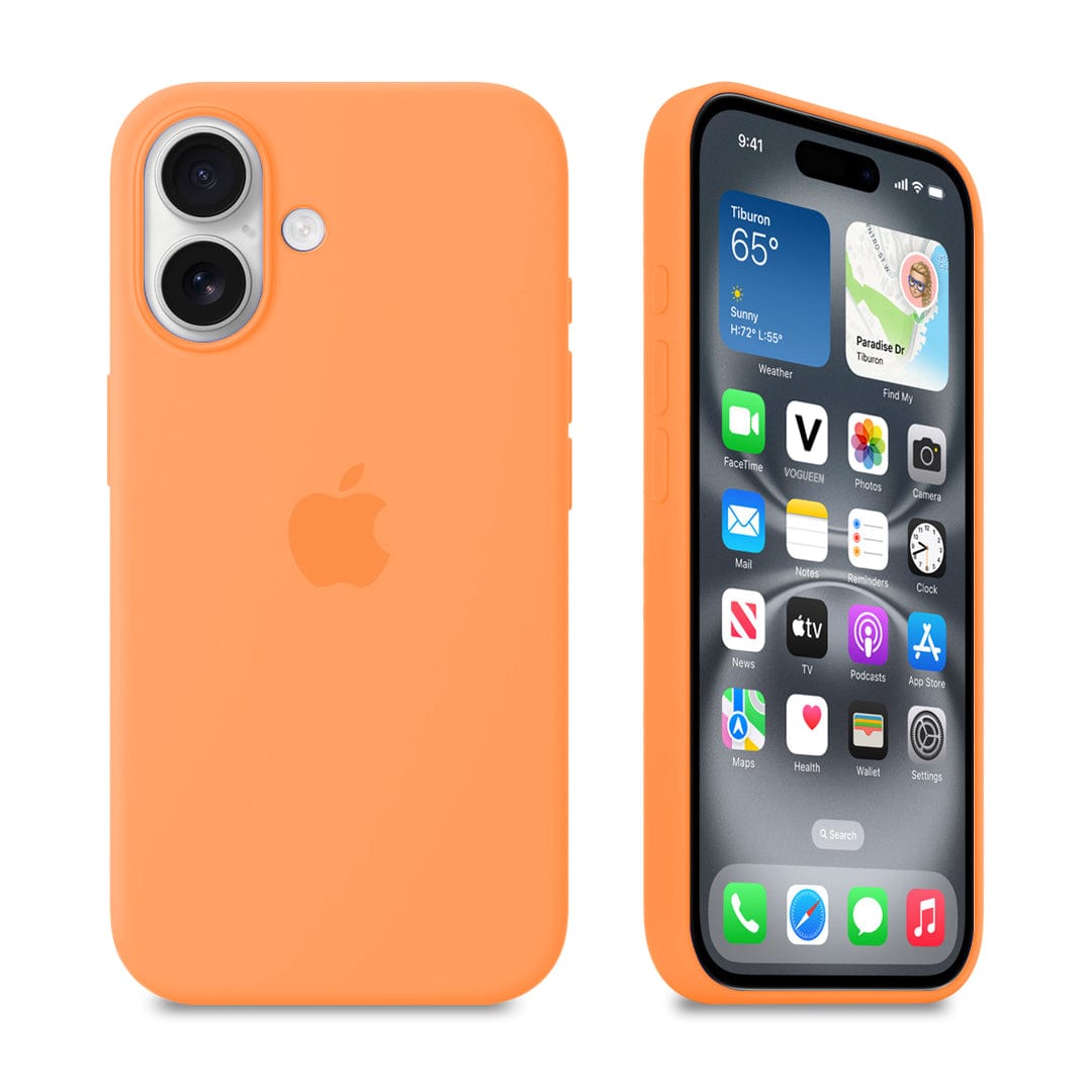 iPhone 16 iPhone Silicone Case (Marigold)