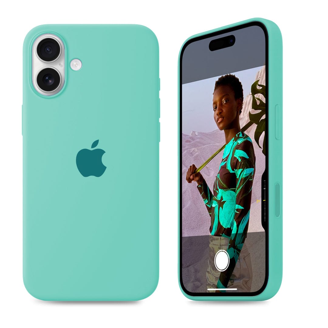 iPhone 16 Silicone Case 青 iphone-16-pro-silicone-case-