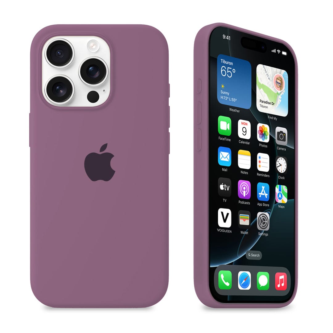 iPhone 16 Pro Blackcurrant Silicone Case