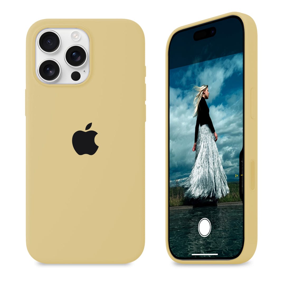 gold phone case iPhone Silicone Case (Golden) – Vogueen