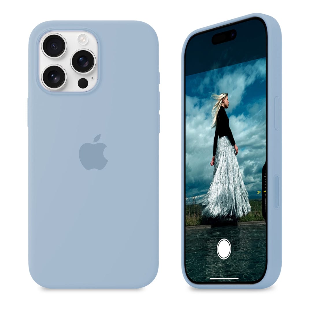 iPhone 16 Plus Silicone Case with MagSafe - Denim – Imagine