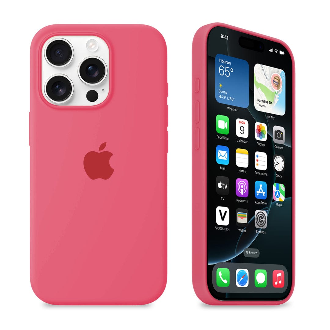 iPhone 16 Pro Pink Citrus Silicone Case