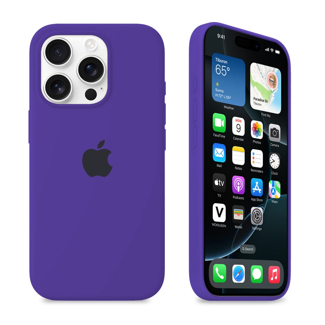 iPhone 16 Pro Violet Silicone Case