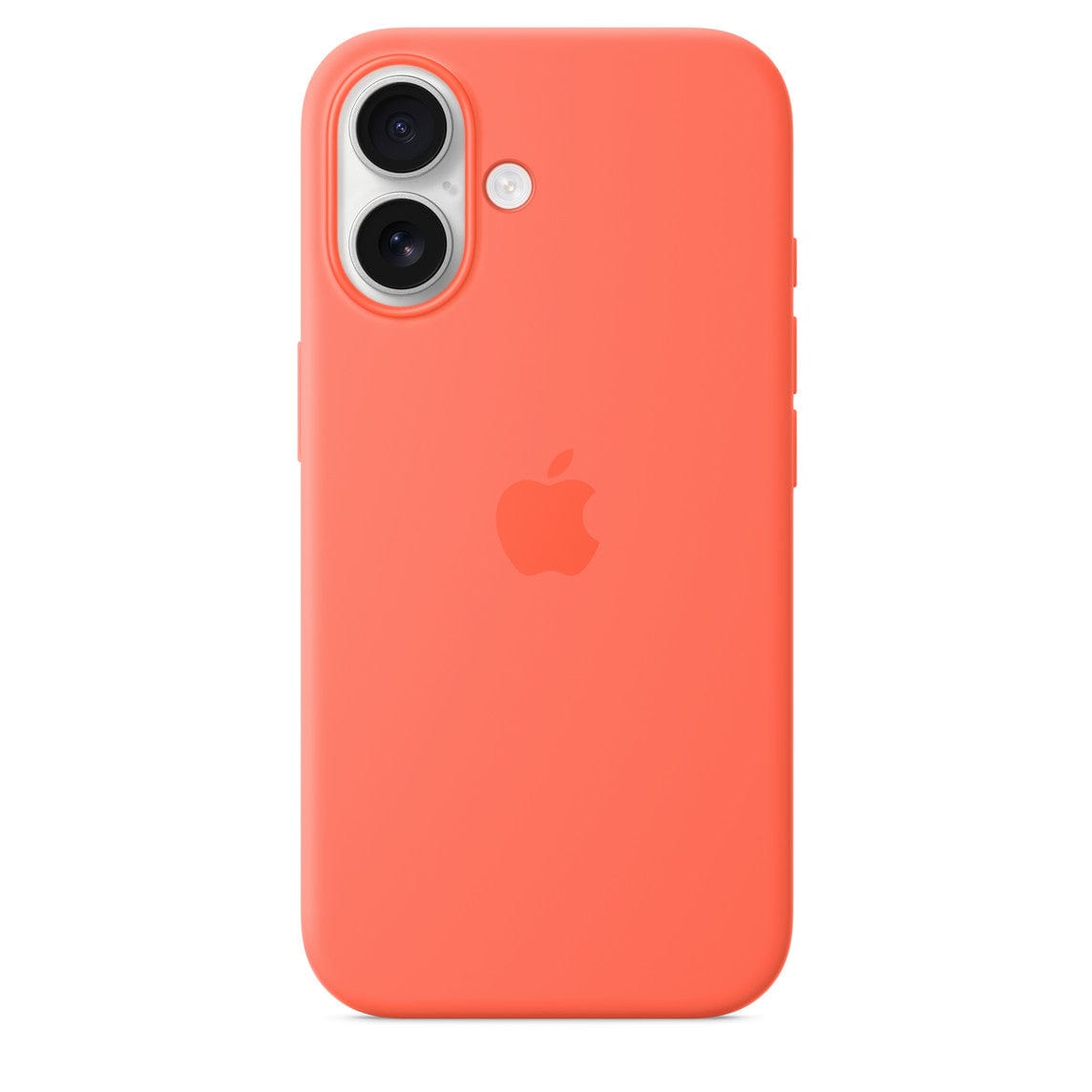 iPhone 16 / Tangerine iPhone 16 Silicone Case with MagSafe