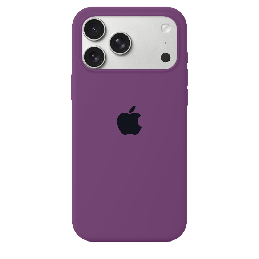 iPhone 17 Pro Max iPhone Silicone Case (Eggplant)