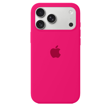 iPhone 17 Pro Max iPhone Silicone Case (Firefry Rose)