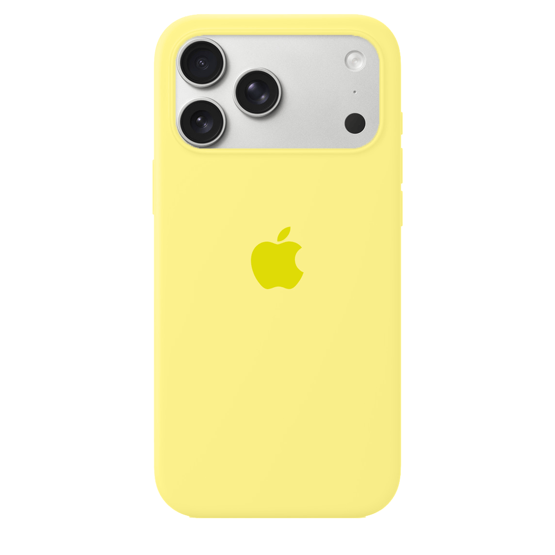 iPhone 17 Pro Max iPhone Silicone Case (Flash Yellow)