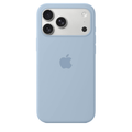 iPhone 17 Pro Max iPhone Silicone Case (Grey Blue)