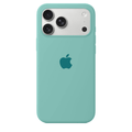 iPhone 17 Pro Max iPhone Silicone Case (Ice Sea Blue)