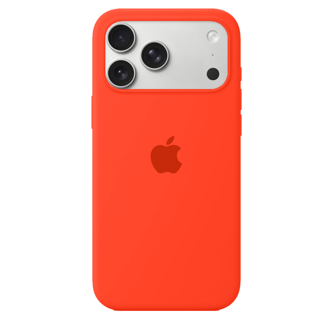 iPhone 17 Pro Max iPhone Silicone Case (Orange)