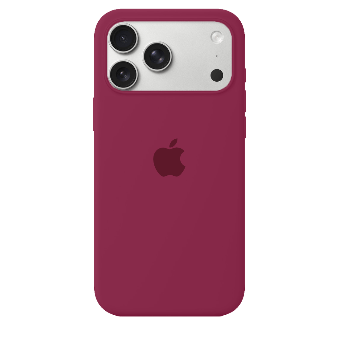 iPhone 17 Pro Max iPhone Silicone Case (Rose Red)