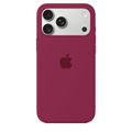 iPhone 17 Pro Max iPhone Silicone Case (Rose Red)