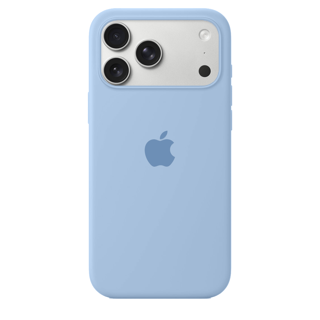 iPhone 17 Pro Max iPhone Silicone Case (Sky Blue)