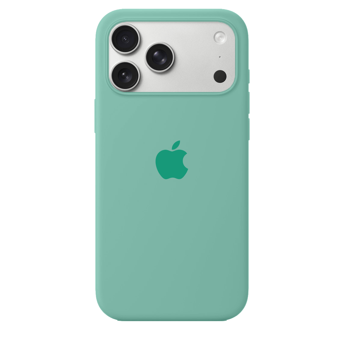iPhone 17 Pro Max iPhone Silicone Case (Spearmint Green)