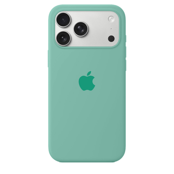 iPhone 17 Pro Max iPhone Silicone Case (Spearmint Green)