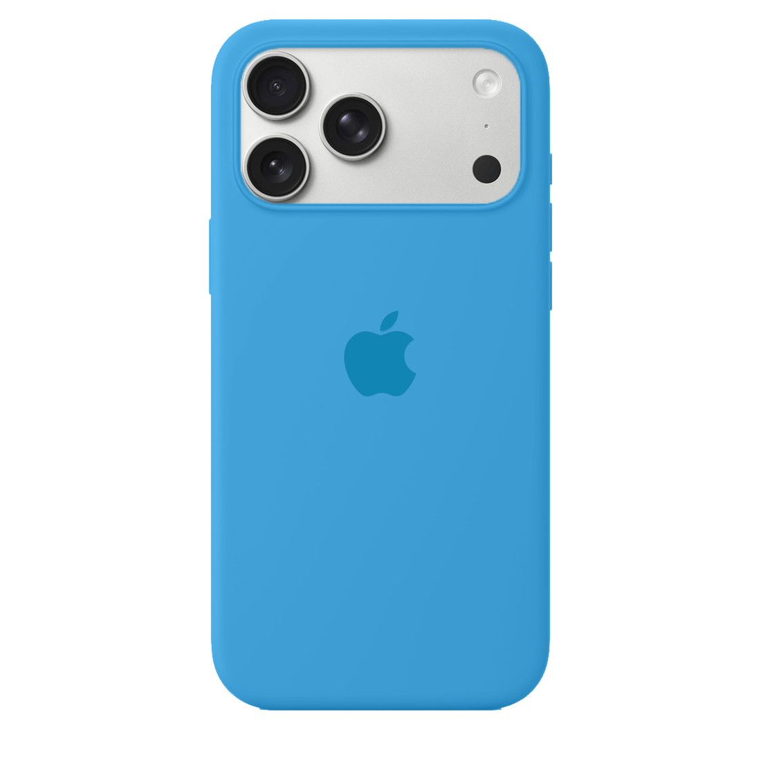 iPhone 17 Pro Max iPhone Silicone Case (Surf Blue)