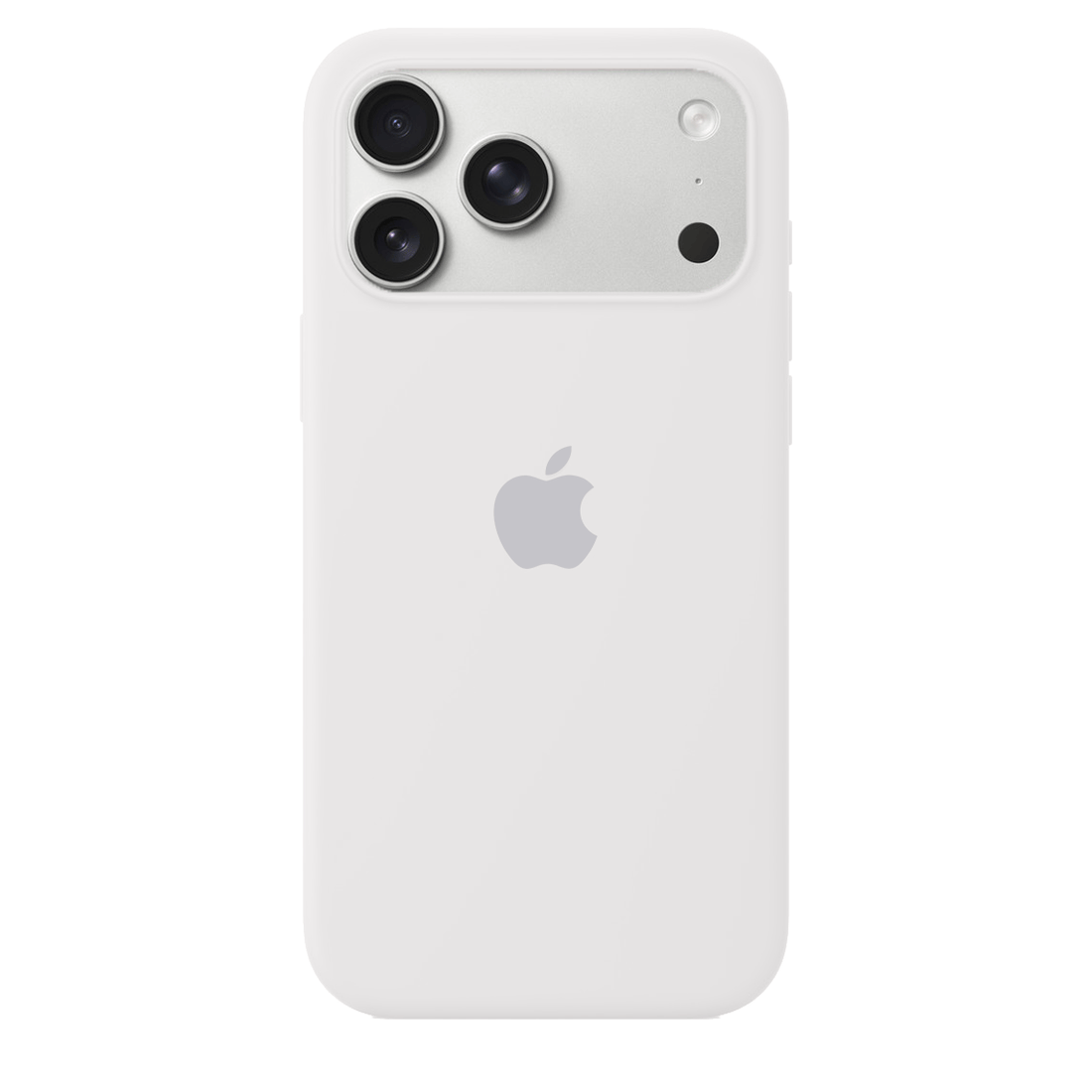 iPhone 17 Pro Max iPhone Silicone Case (White)