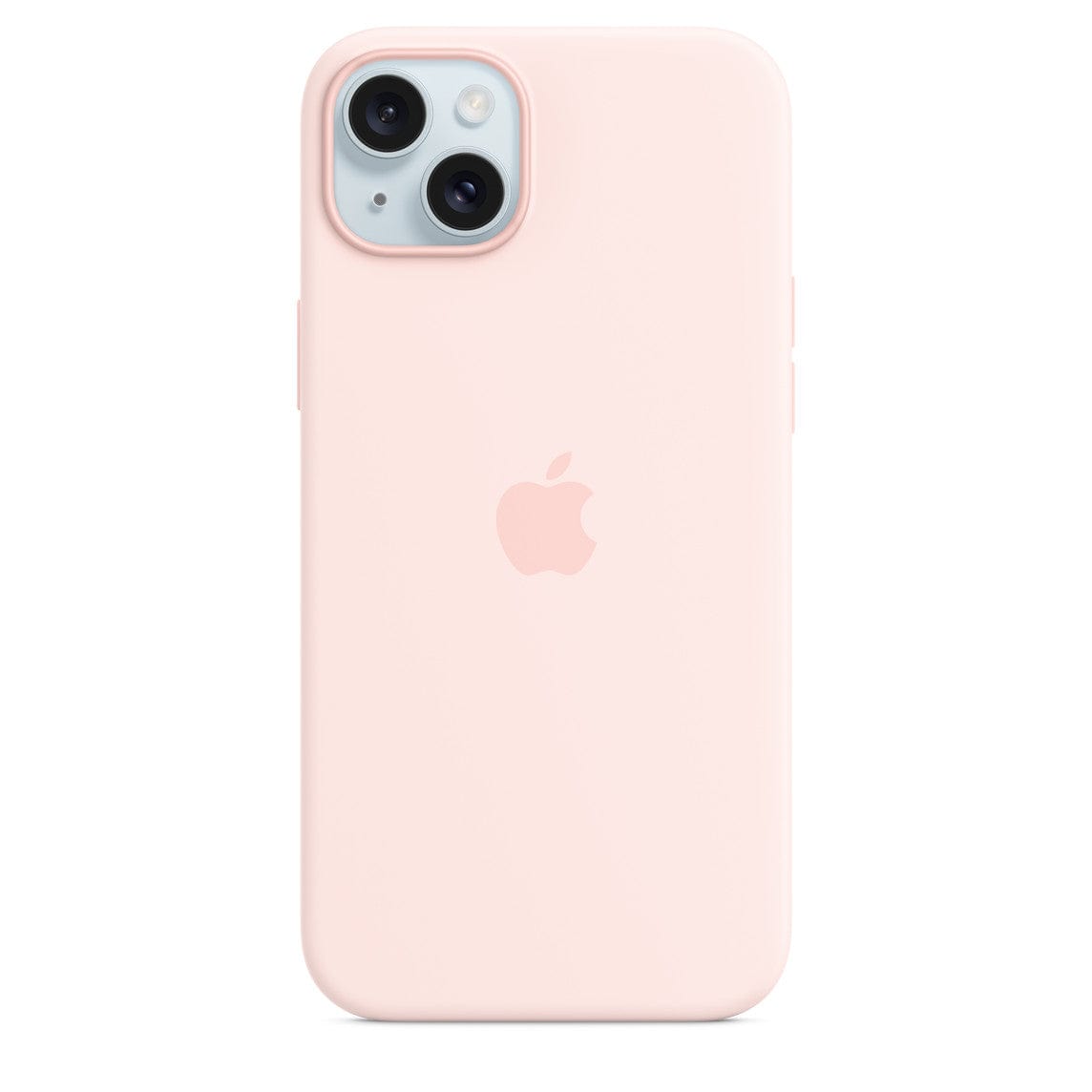 iPhone 15 Plus / Light Pink iPhone 15 Silicone Case with MagSafe