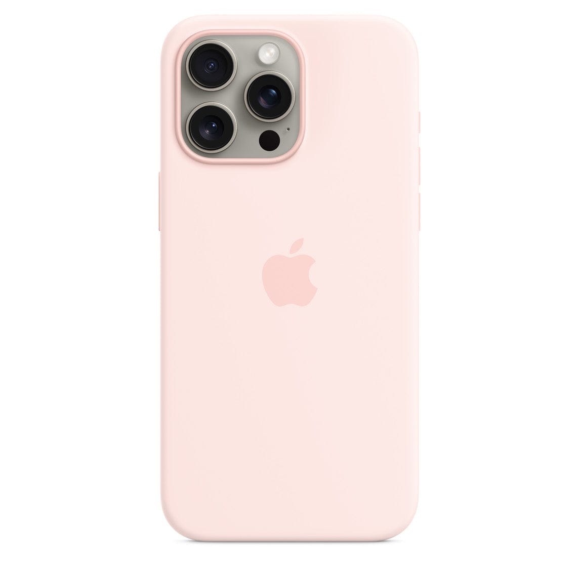 iPhone 15 Pro Max / Light Pink iPhone 15 Silicone Case with MagSafe