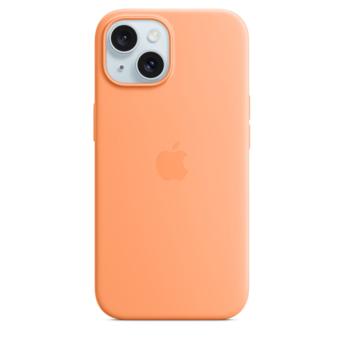 iPhone 15 / Orange Sorbet iPhone 15 Silicone Case with MagSafe