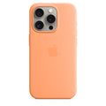 iPhone 15 Pro / Orange Sorbet iPhone 15 Silicone Case with MagSafe