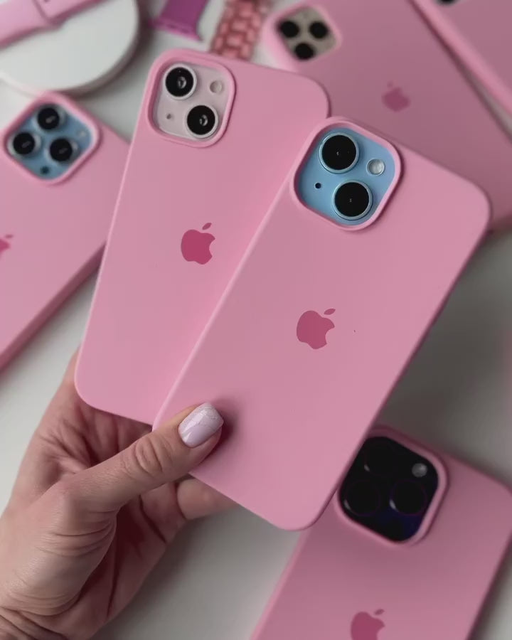 Pink iphone store case