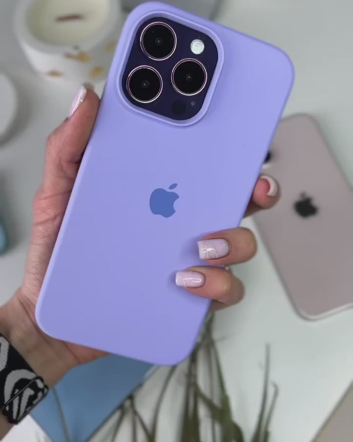 iPhone Silicone Case (Lilac) Vogueen Premium iPhone Cases