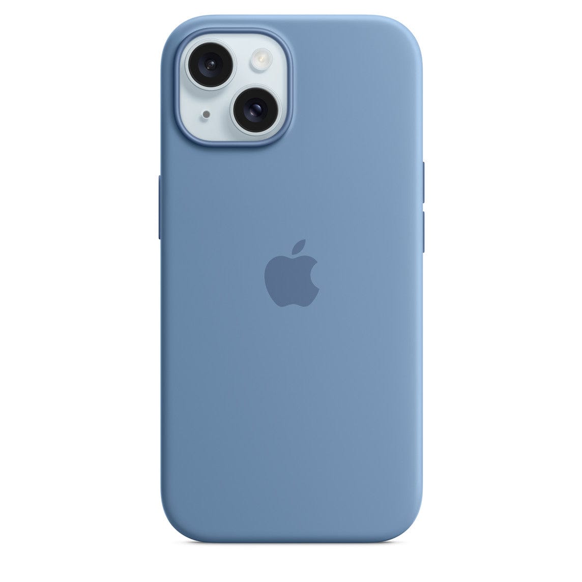 iPhone 15 / Winter Blue iPhone 15 Silicone Case with MagSafe