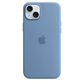 iPhone 15 Plus / Winter Blue iPhone 15 Silicone Case with MagSafe