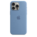 iPhone 15 Pro Max / Winter Blue iPhone 15 Silicone Case with MagSafe