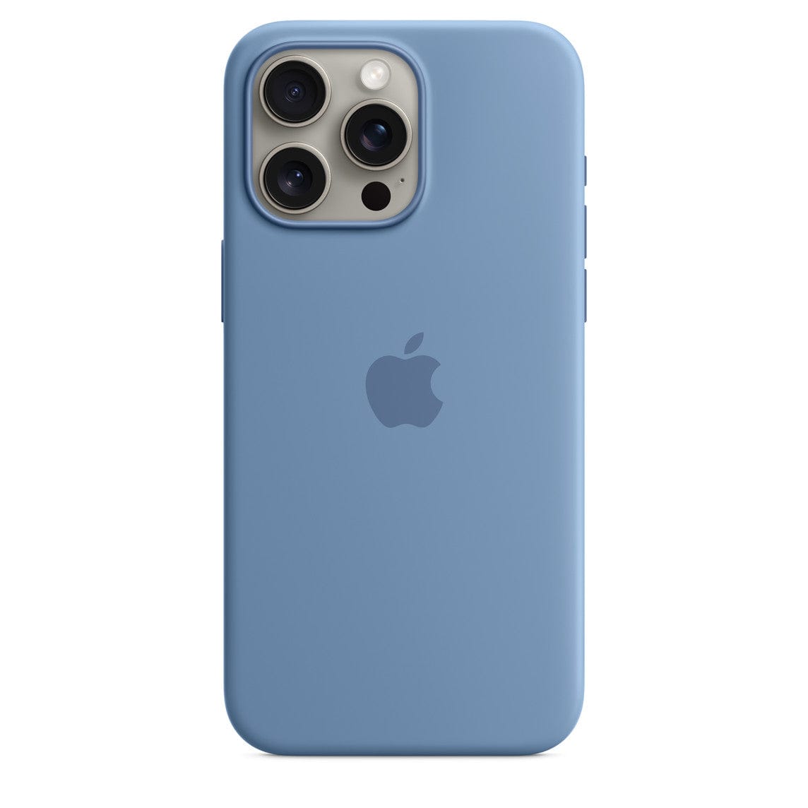 iPhone 15 Pro Max / Winter Blue iPhone 15 Silicone Case with MagSafe