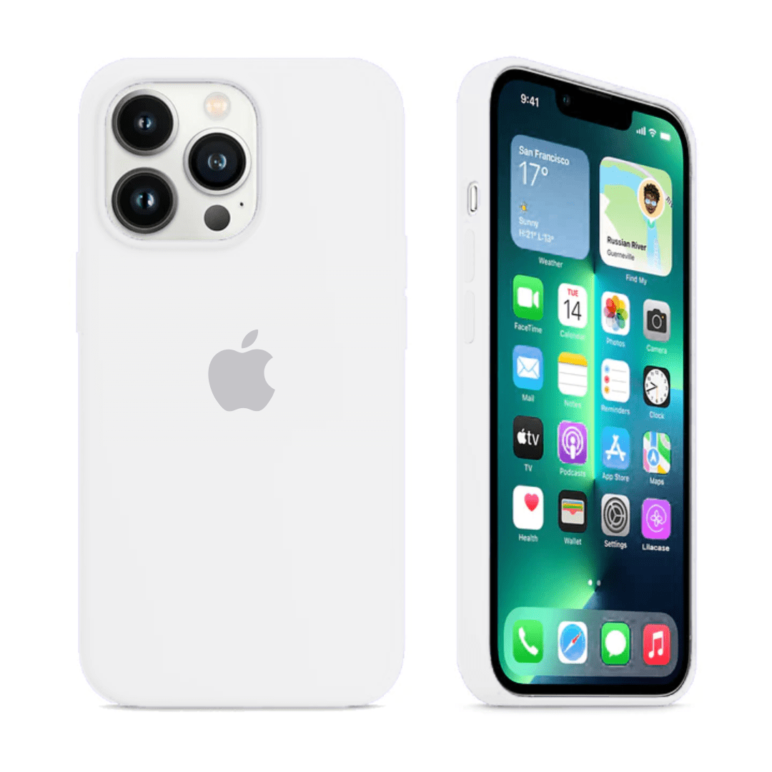 iPhone Silicone Case (White) - Vogueen Premium iPhone Cases iPhone Silicone Case (White) - Vogueen Premium iPhone Cases