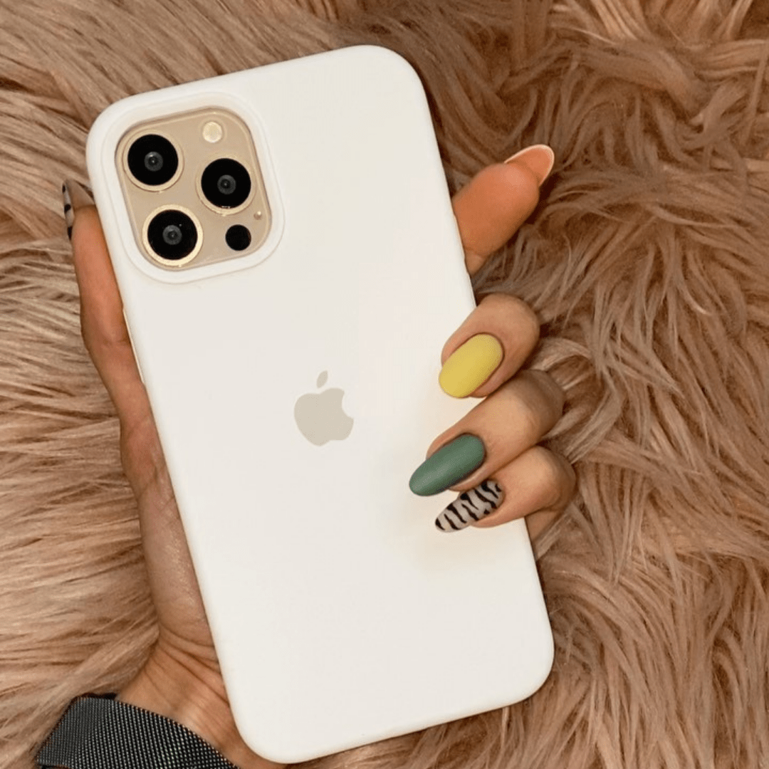 iPhone Silicone Case (White) iPhone Silicone Case (White)