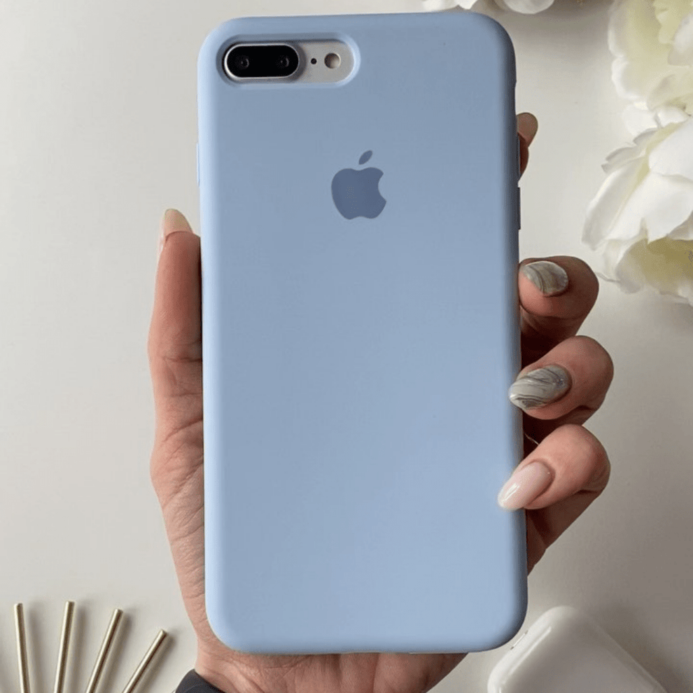 iPhone Silicone Case (Sky Blue) - Vogueen Premium iPhone Cases