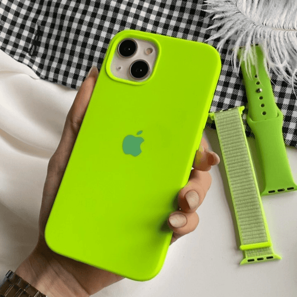 Silicone Case iPhone 7 8 SE 2022 Color Verde - iPhone Store Cordoba