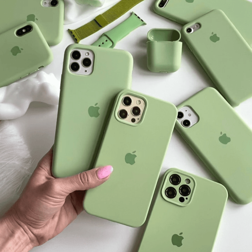 iPhone Silicone Case (Green) Vogueen Premium iPhone Cases