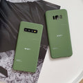 Vogueen Green Matte Hard Samsung Case