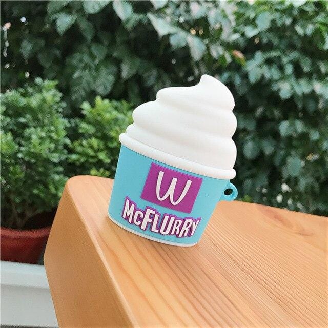 3D Cute Ice Cream Airpods Case – Vogueen