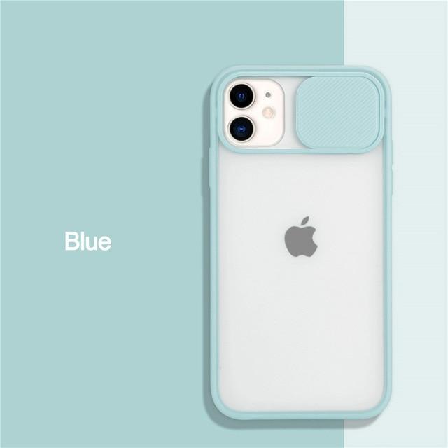 Vogueen For iPhone 11Pro Max / Sky Blue Camera Lens Protection iPhone Case