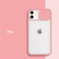 Vogueen For iPhone 11Pro Max / Pink Camera Lens Protection iPhone Case