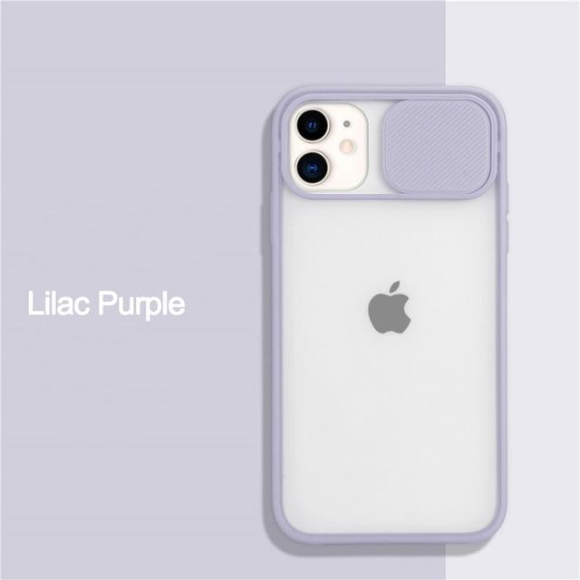 Vogueen For iPhone 11Pro Max / purple Camera Lens Protection iPhone Case