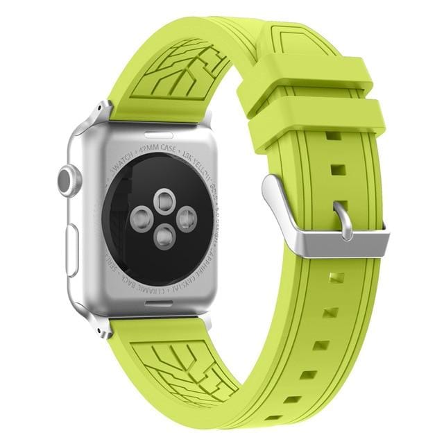 Vogueen Lemon / 38mm and 40mm Sport Double Color Apple Watch Bands